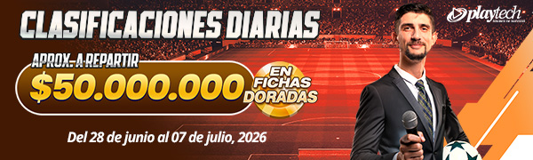PROMOCION CLASIFICACION DIARIA POR PLAYTECH