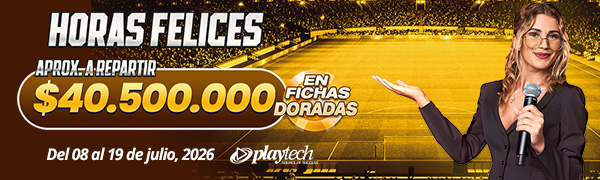 Promocion Horas Felices por Playtech