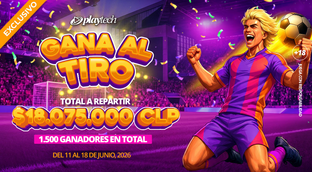 Torneo Exclusivo Torneo Gana al Tiro por Playtech