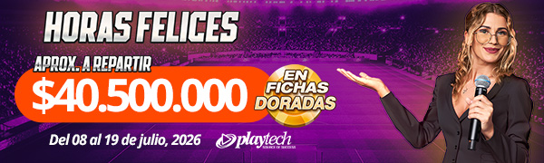 Promocion Horas Felices por Playtech