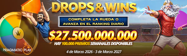 TORNEO DROPSWINS 2026 POR PRAGMATIC PLAY