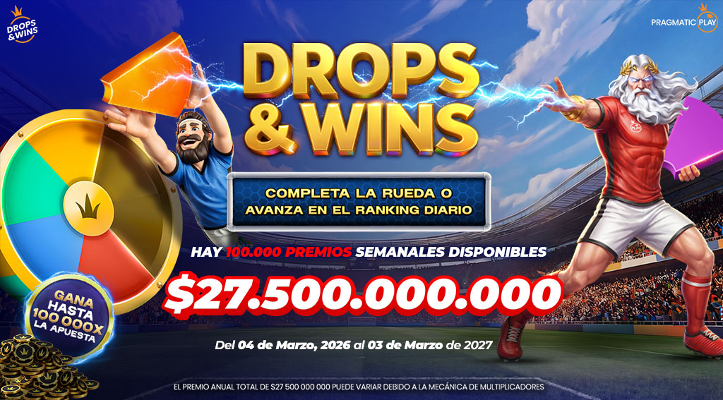 TORNEO DROPSWINS 2026 POR PRAGMATIC PLAY