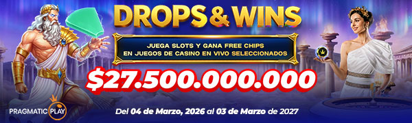TORNEO DROPSWINS 2026 POR PRAGMATIC PLAY