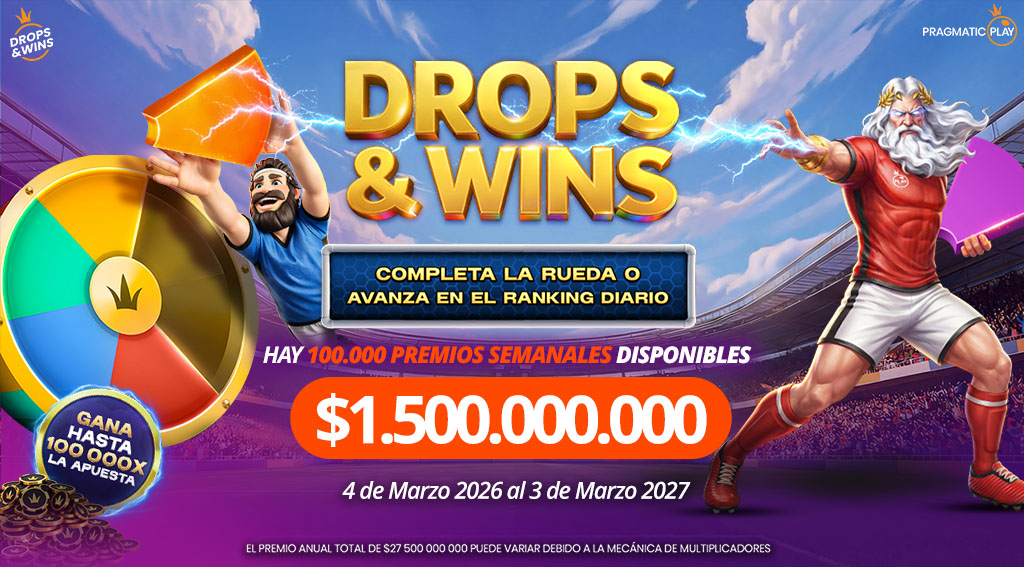 TORNEO DROPSWINS 2026 POR PRAGMATIC PLAY