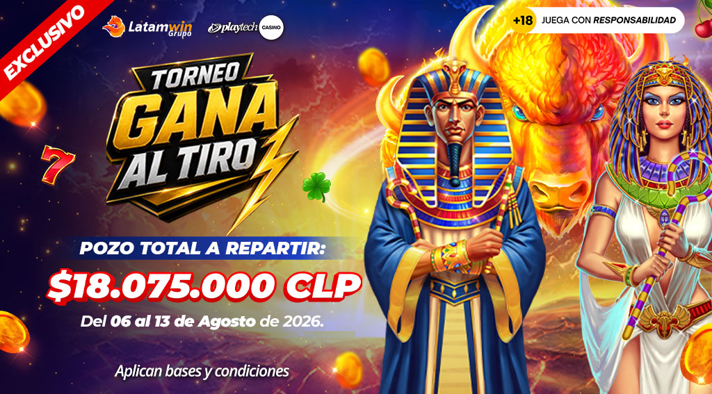 Torneo Exclusivo gana al tiro por playtech