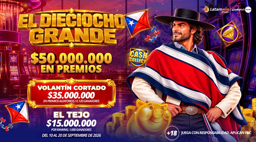 Torneo Exclusivo El Dieciocho Grande por Playtech