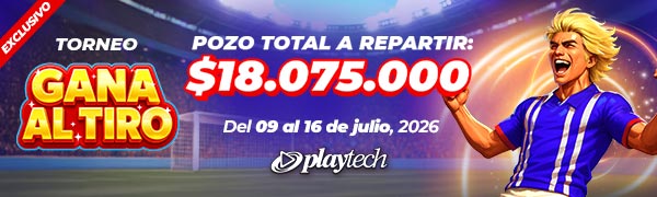 Torneo Exclusivo Torneo Gana al Tiro por Playtech