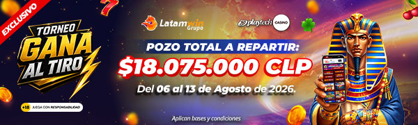 Torneo Exclusivo gana al tiro por playtech
