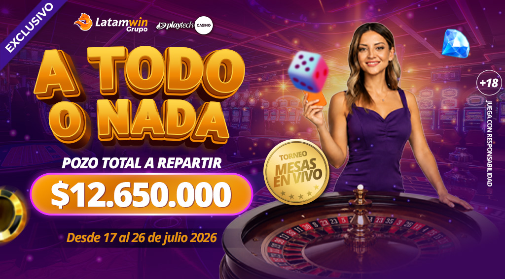 Torneo Exclusivo Todo o Nada por Playtech