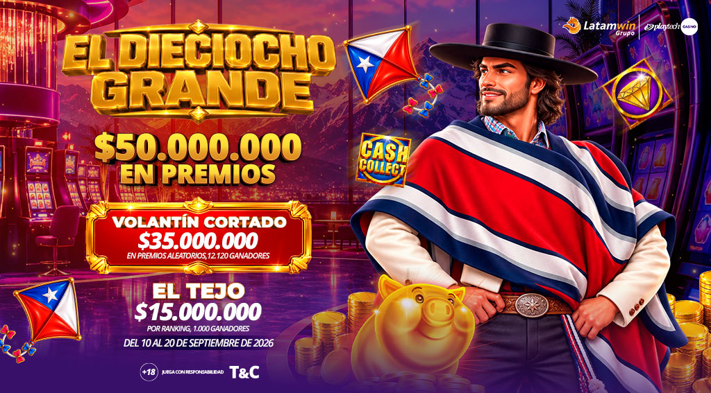 Torneo Exclusivo El Dieciocho Grande por Playtech
