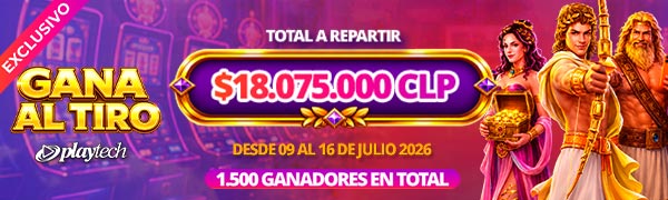 Torneo Exclusivo gana al tiro por playtech