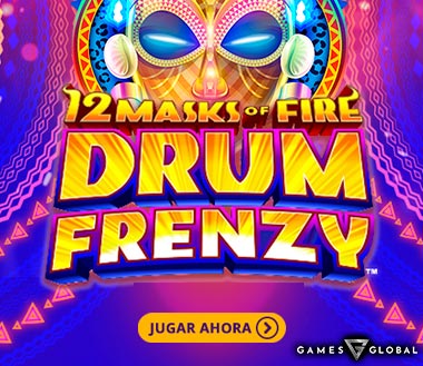 12 Masks of Fire Drum Frenzy GamesGlobal