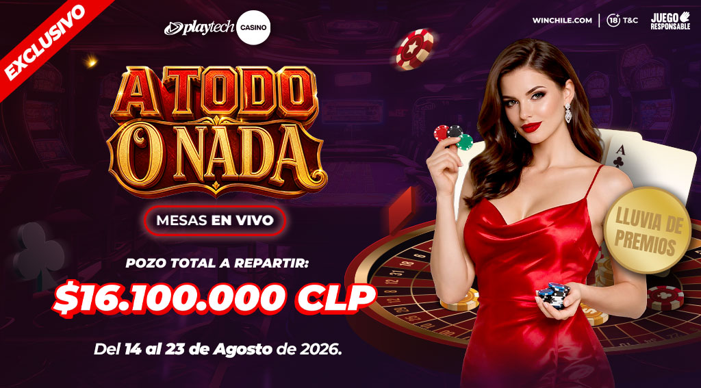 Torneo Exclusivo Todo o Nada por Playtech