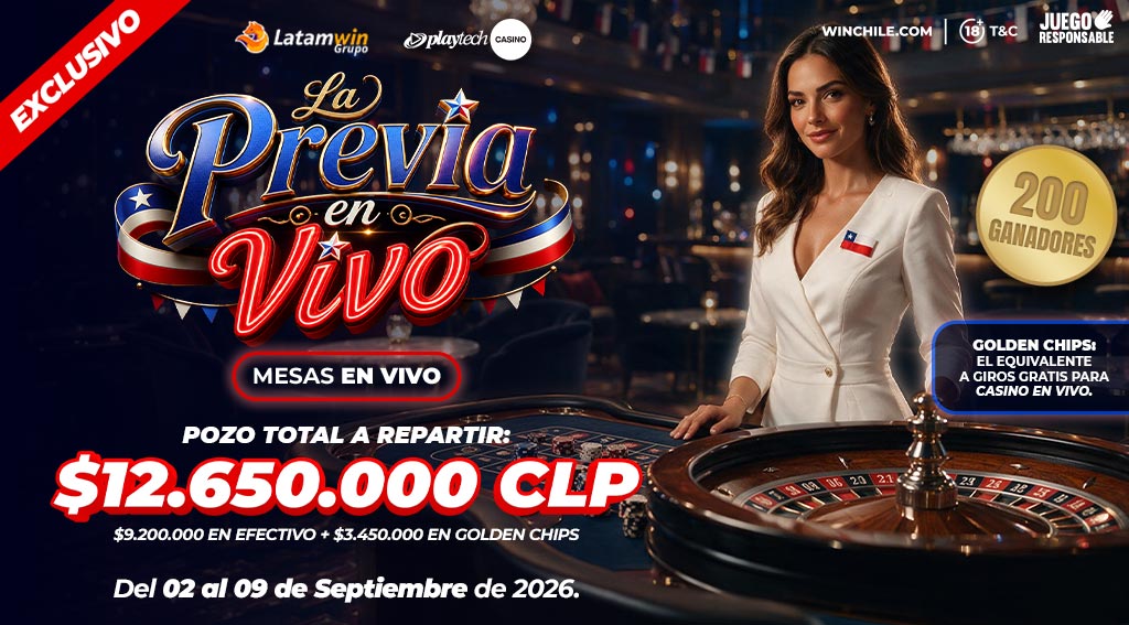 Torneo Exclusivo La Previa en Vivo por Playtech