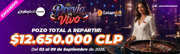 Torneo Exclusivo La Previa en Vivo por Playtech