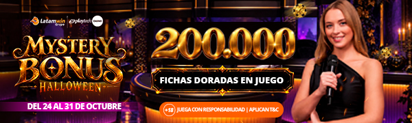 Promocion Mystery Bonus por Playtech