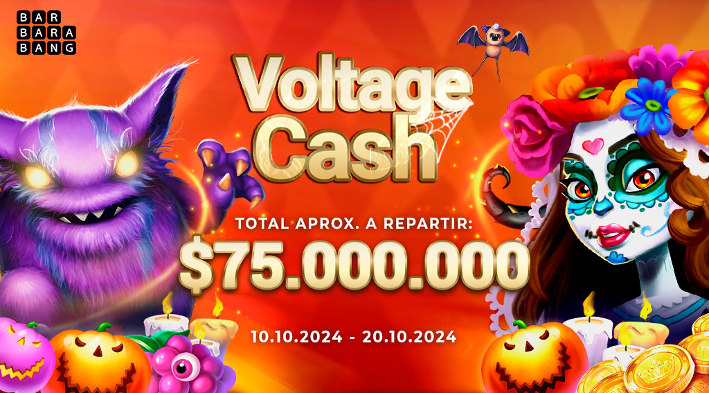 TORNEO DE RED VOLTAGE CASH  BARBARA BANG