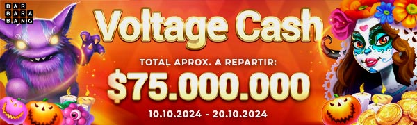 TORNEO DE RED VOLTAGE CASH  BARBARA BANG