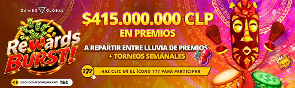 Promocion Reward Burst por Games Global