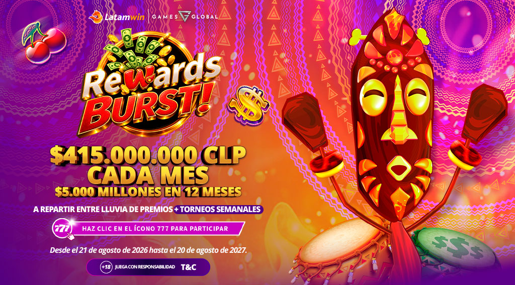 Promocion Reward Burst por Games Global