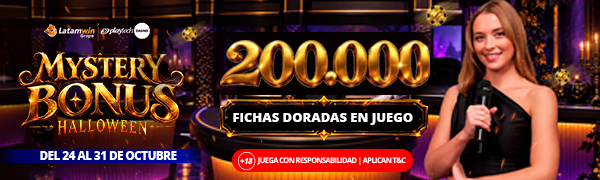Promocion Mystery Bonus por Playtech