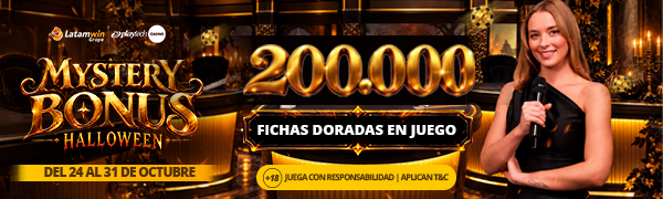 Promocion Mystery Bonus por Playtech