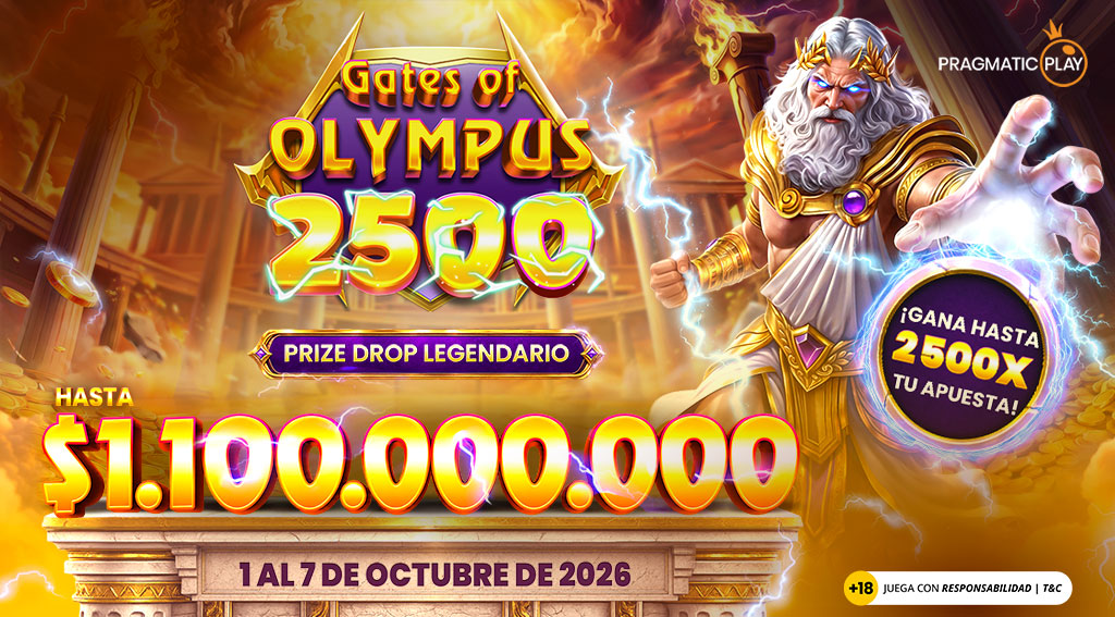 Promocion de Red Gates of Olympus 2500  Pragmatic