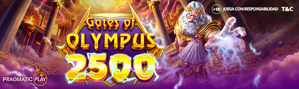 Promocion de Red Gates of Olympus 2500  Pragmatic