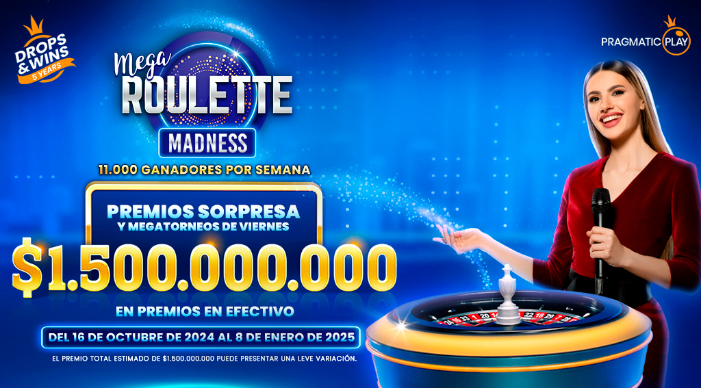 TORNEO DE RED MEGA ROULETTE MADNESS PRAGMATIC PLAY