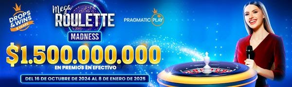 TORNEO DE RED MEGA ROULETTE MADNESS PRAGMATIC PLAY