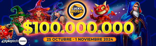 TORNEO DE RED LUCKY RUSH POR PLAYTECH