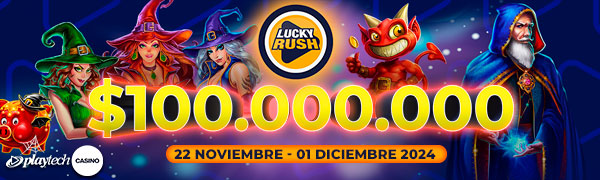 TORNEO DE RED LUCKY RUSH POR PLAYTECH