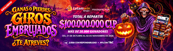 Torneo Exclusivo Giros Embrujados  por Pragmatic