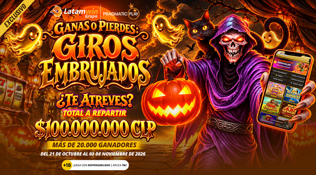 Torneo Exclusivo Giros Embrujados  por Pragmatic