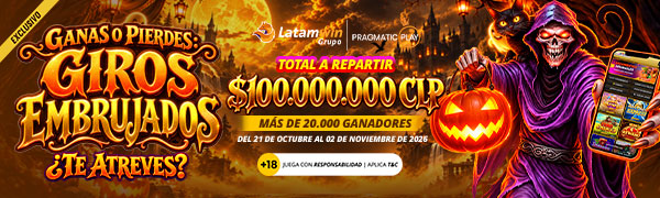 Torneo Exclusivo Giros Embrujados  por Pragmatic
