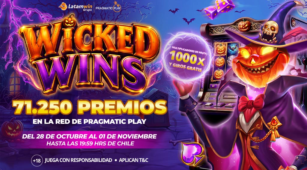 Promoción de Red Wicked Wins por Pragmatic