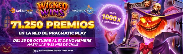 Promoción de Red Wicked Wins por Pragmatic