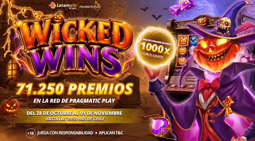 Promoción de Red Wicked Wins por Pragmatic