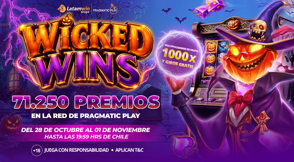 Promoción de Red Wicked Wins por Pragmatic