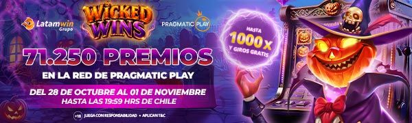 Promoción de Red Wicked Wins por Pragmatic