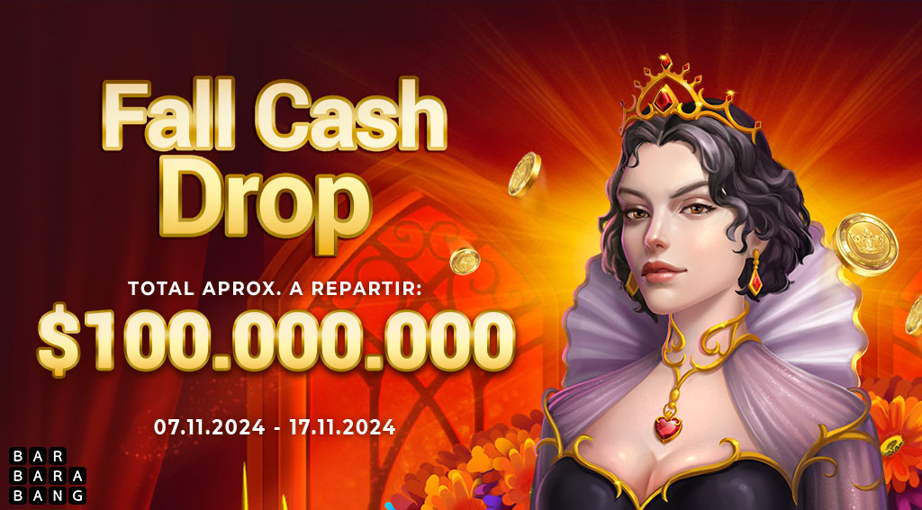 TORNEO FALL CASH DROP POR BARBARA BANG