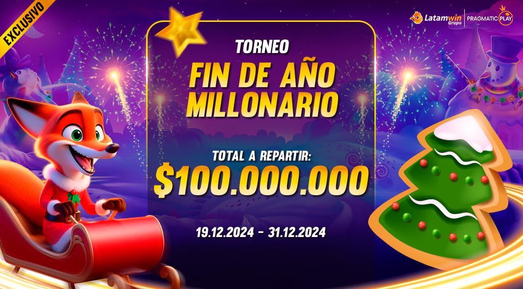 TORNEO EXCLUSIVO FIN DE AÑO MILLONARIO PRAGMATIC