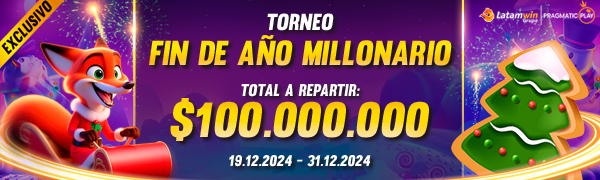 TORNEO EXCLUSIVO FIN DE AÑO MILLONARIO PRAGMATIC