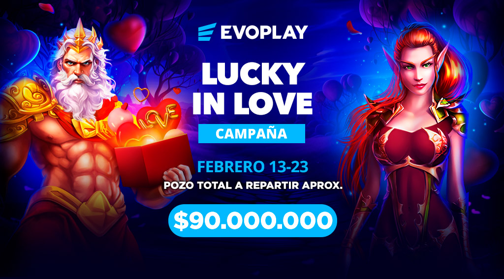 TORNEO DE RED LUCKY IN LOVE POR EVOPLAY