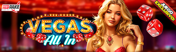Juego Exclusivo Vegas All In por RedRake