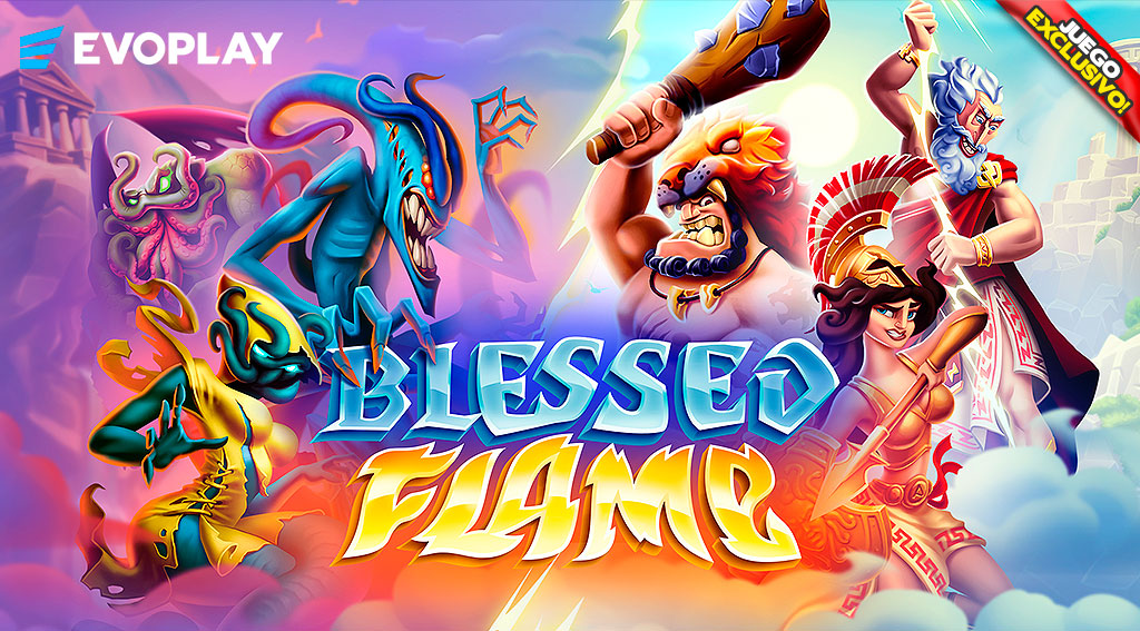 Juego Exclusivo Blessed Flame  por Evoplay