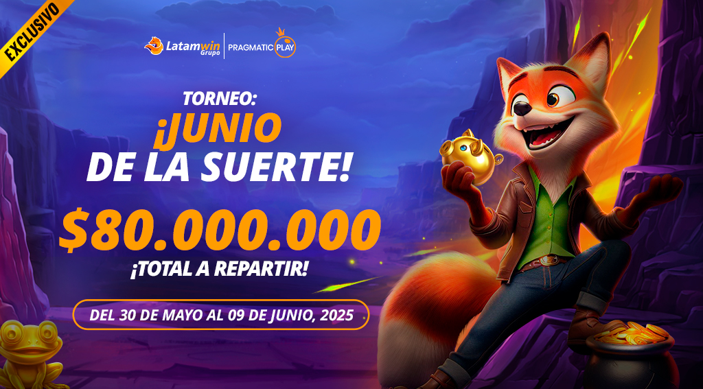Torneo Exclusivo Junio de la Suerte por Pragmatic