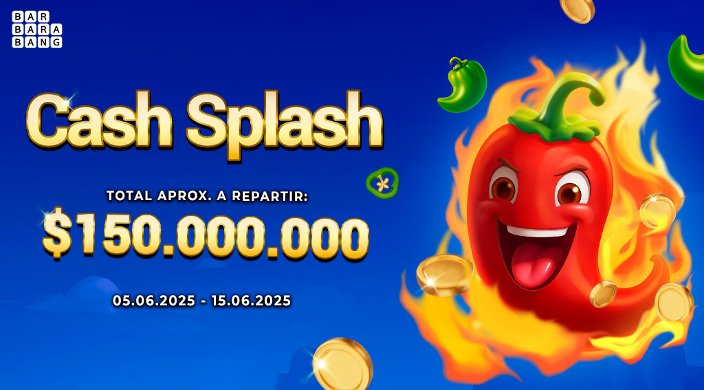Torneo de Red Cash Splash por Barbara Bang