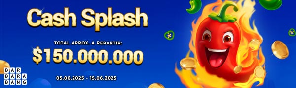 Torneo de Red Cash Splash por Barbara Bang