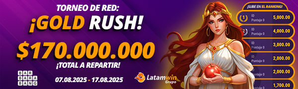 Torneo Gold Rush por Barbara Bang
